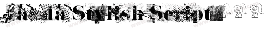 Janda Stylish Script字体转换